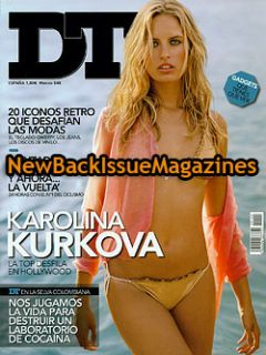 Spanish DT 9 08 Karolina Kurkova Erica Durance McAvoy