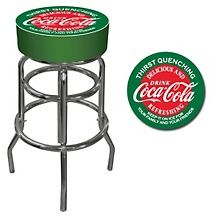coca cola checkered pub stool $ 94 95