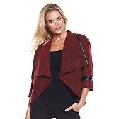 american glamour badgley mischka tweed jacket $ 44 96
