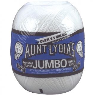 104 5371 aunt lydia s jumbo crochet cotton white rating 1 $ 16 95 s h