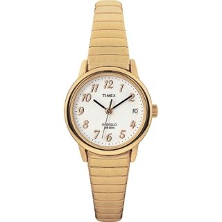  Classic EZ Reader Gold Tone Expansion Band Watch with Date