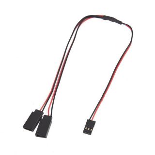New 5X 300mm 30cm Extension Y Wire Cord Connectors for 12 Servo RC