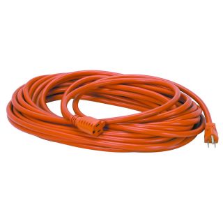 100ft Extension Cord UL Listed Outdoor Orange Heavy Duty Grounded