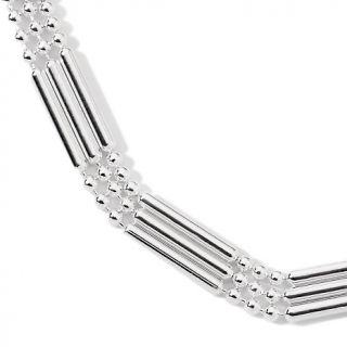 104 8291 sterling silver triple strand 18 necklace rating be the first
