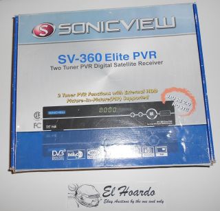Sonicview SV 360 Elite Satellite Receiver