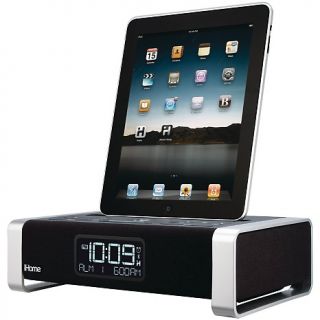 iHome iA100ZC iPad/iPhone/iPod App Enhanced Alarm Clock with Bluetooth
