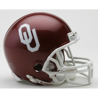 108 9163 riddell riddell oklahoma replica mini helmet with z2b mask