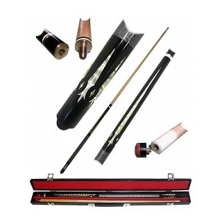 111 4285 hardwood 2 piece pool cue with case rating be the first to
