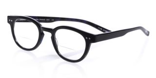 New Eye Bobs “Delaid Bifocal” Readers Glasses Black Cherry Frames