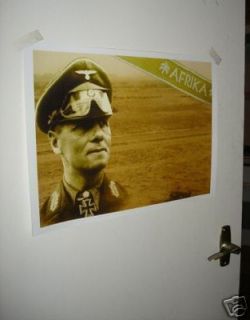 Field Marshal Erwin Rommel World War II 2 New Poster