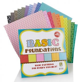  Basic Foundations Scrapbook Kit, 12 x 12in   108 Sheets