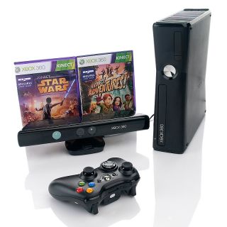 Xbox 360 Kinect 4GB Console Star Wars Game Bundle