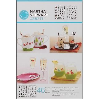 111 4174 martha stewart crafts adhesive stencils holiday icons ii