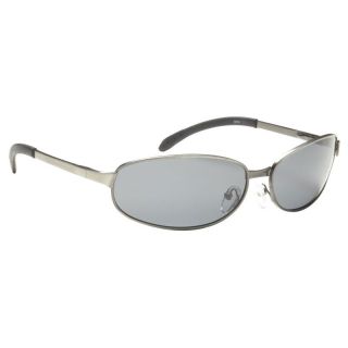 Fisherman Eyewear Polarized Sunglasses   19MTL   Silver Frame / Gray