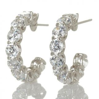 Absolute Daniel K 7ct Absolute™ Round Uternity® Hoop Earrings