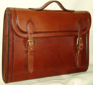 Handmade Portfolio/ Electronic Notebook Briefcase