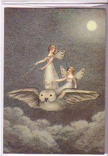 Fairy Birthday Cards Amelia Jane Murray Set of 2 Vintage Reproductions