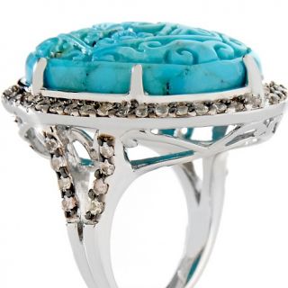 Rarities Fine Jewelry with Carol Brodie Carved Turquoise and White