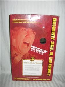 Gunnery Sgt. R. Lee Ermey 12 inch talking figure made by SIDESHOW.