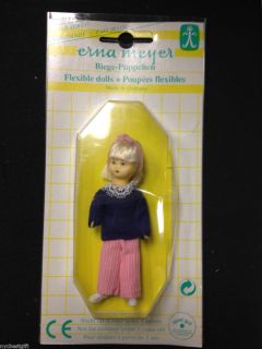 Erna Meyer Flexible Vintage German Doll Little Girl