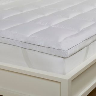 133 870 concierge collection comfort loft mattress topper with stain