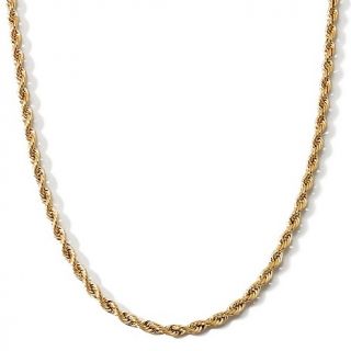 Michael Anthony Jewelry® Ultimate Cashmere 10K 26 5mm Rope Chain at