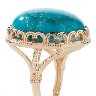 Technibond® Cabochon Gemstone Filigree Ring