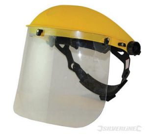 Face Shield Visor Clear Safety WorkWear Eye Protection AP Tools LED