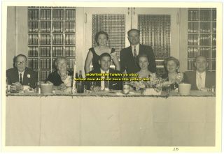 1954 Photo Roth SHAINMARK Jewish Family Phyllis Avrum Engagement Party