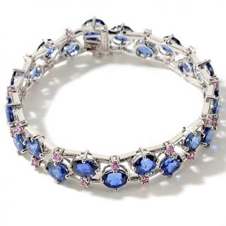 968 131 colleen lopez 20 01ct blue sapphire and pink sapphire sterling