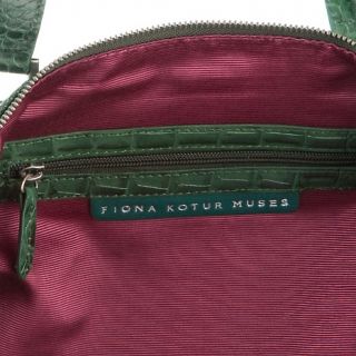 Fiona Kotur Muses Embossed Leather Selina Tote