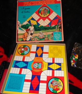  Game of India   Parcheesi   TeePeeToys Jessup Paper Box Inc