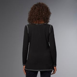 DG2 Snap Front Long Sleeve Knit Henley
