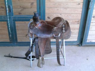  15 5" Billy Cook Jody Ramer Roping Saddle