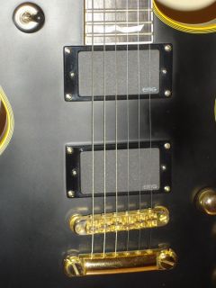ESP EC 1000 LTD Deluxe Electric Guitar Vintage Black / Gold Emg Gibson