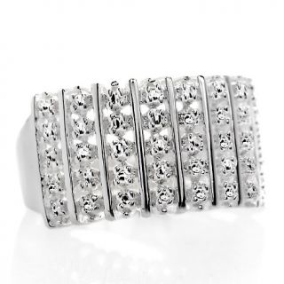 188 140 sterling silver diamond accent multi row band ring rating 1 $