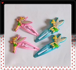 Tinkerbell Fairy Hair Accessories Ornaments Clips Pins