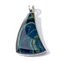 Mine Finds by Jay King Jay King Vivianite Sterling Silver Drop