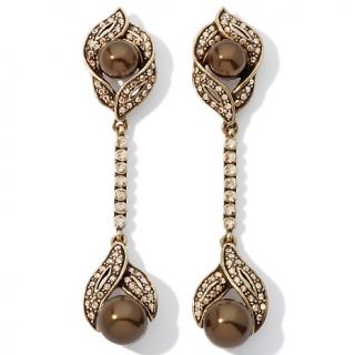 154 539 heidi daus heidi daus exceptionally chic crystal drop earrings