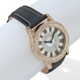 155 886 absolute victoria wieck crystal pave piano key dial strap