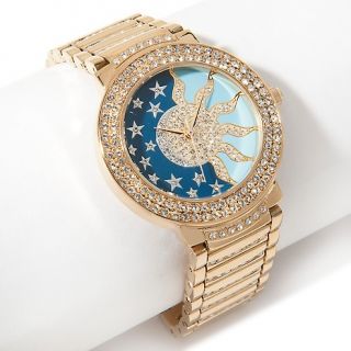 155 935 absolute victoria wieck sun and moon dial pave crystal