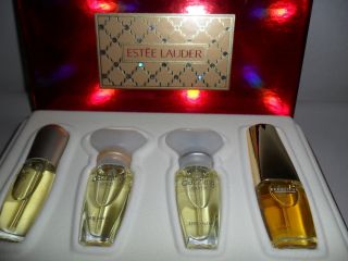 Estee Lauder Perfume Treasures Sample Box Dazzling Beautiful Pleasures
