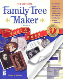 Family Tree Maker 9 PC CD Relatives Research Heritage History
