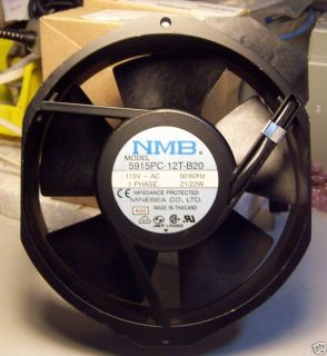 New NMB 5915pc 12T B20 Fan AC Axil 120 Volt 1 Phase