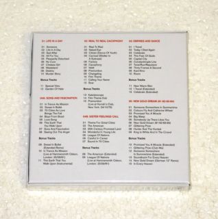 EU Import Simple Minds x5 6 CD Bonus Lift Top Box Set 2012 New SEALED