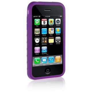  For Apple iPhone 3G 3GS Phone Soft Skin Case Purple