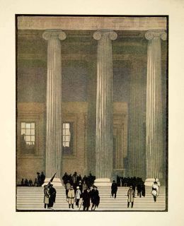 1927 Blackmore Tintex Print Emile Antoine Verpilleux Entrance British