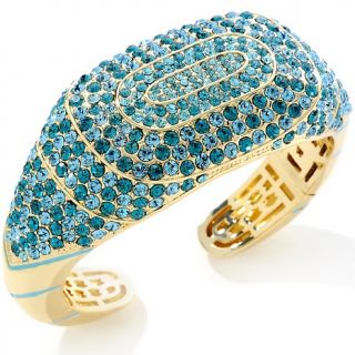 165 215 akkad deco deco indicolite and aqua color crystal goldtone