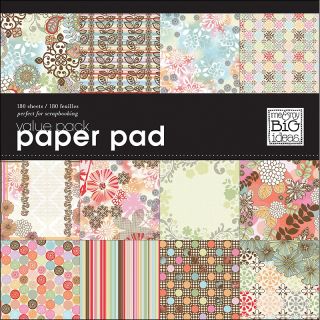  Ideas 12 x 12 Value Pack Paper Pad of 180 Sheets   Fashion District