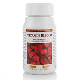  and Supplements Energy Andrew Lessman Vitamin B12 500   180 Capsules